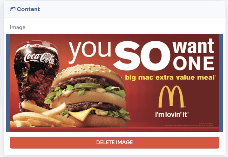 Advertisement configuration options