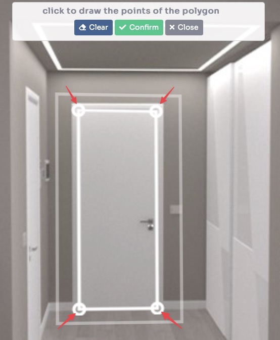 Draw custom shape for selection area
